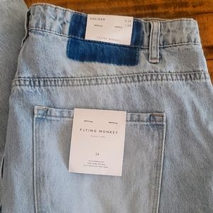 Flying monkey Dad jeans